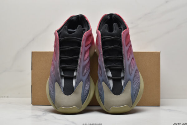 Yeezy 700 V3 Fade Carbon GW1814 - Image 8