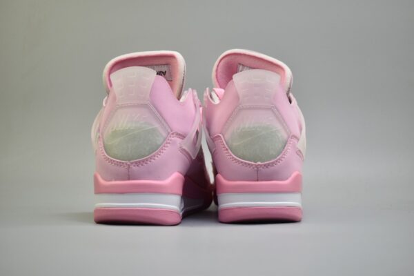 Customized Off-White x Air Jordan 4 Pink - Image 3