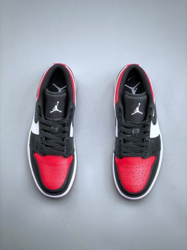 Air Jordan 1 Low Bred Toe - Image 8