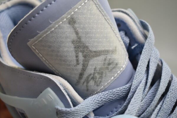 Customized Off-White x Air Jordan 4 Arctic - Image 9