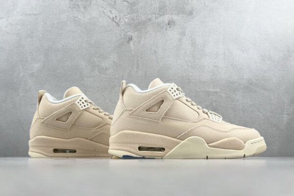 Wmns Air Jordan 4 Retro 'Blank Canvas' DQ4909-100 - Image 7