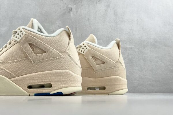 Wmns Air Jordan 4 Retro 'Blank Canvas' DQ4909-100 - Image 9