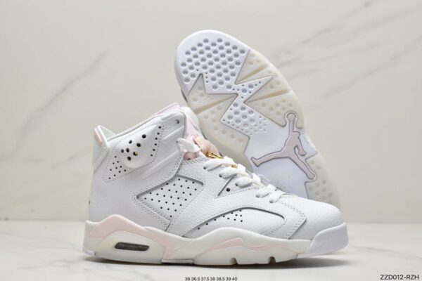Wmns Air Jordan 6 Retro 'Gold Hoops' DH9696-100 - Image 6