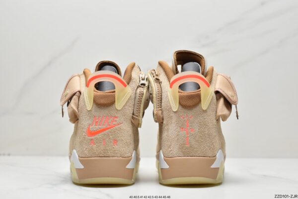 Travis Scott x Air Jordan 6 Retro 'British Khaki' DH0690-200 - Image 4