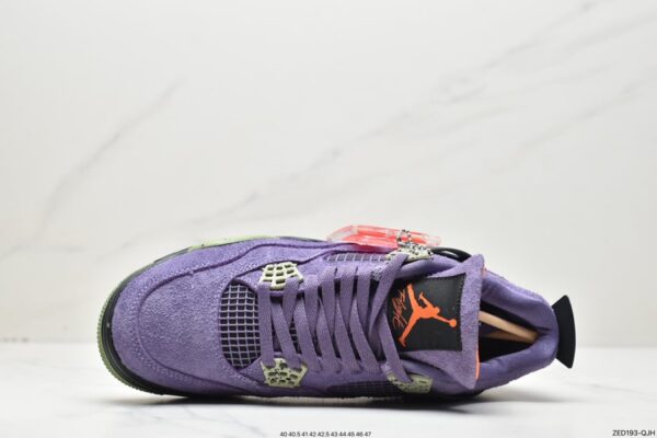 Wmns Air Jordan 4 Retro 'Canyon Purple' AQ9129-500 - Image 3