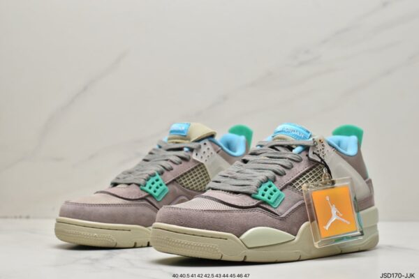 Union LA x Air Jordan 4 Retro 'Taupe Haze' DJ5718-242 - Image 5