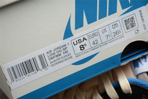 Fragment Design x Travis Scott x Air Jordan 1 Retro Low DM7866-140 - Image 11