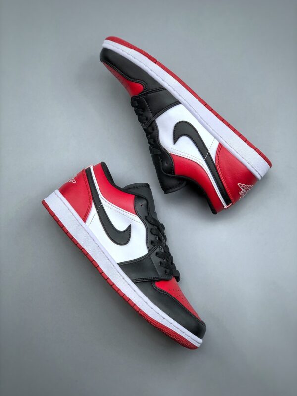 Air Jordan 1 Low Bred Toe - Image 4
