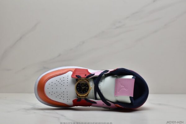Melody Ehsani x Wmns Air Jordan 1 Mid 'Fearless' CQ7629-100 - Image 3