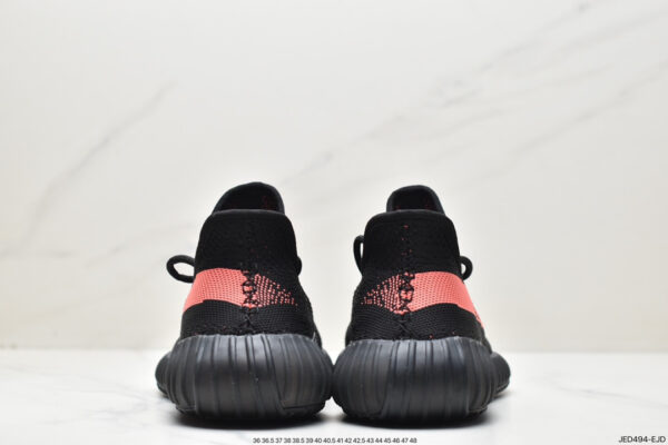 Yeezy Boost 350 V2 Black Red BY9612 - Image 10