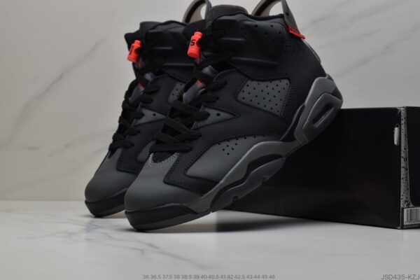 Paris Saint-Germain x Air Jordan 6 Retro 'Iron Grey' CK1229-001 - Image 9