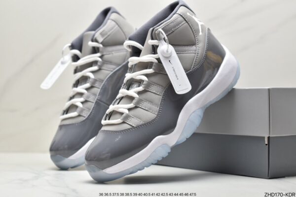 Air Jordan 11 Retro Low 'Cool Grey' 528895-003 - Image 9