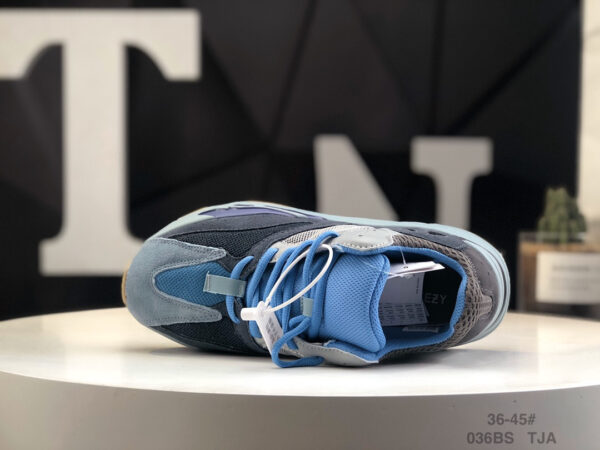 Yeezy 700 Carbon Blue FW2498 - Image 4