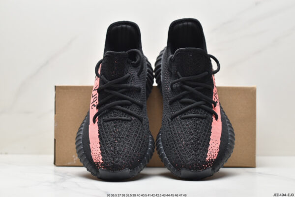 Yeezy Boost 350 V2 Black Red BY9612 - Image 9