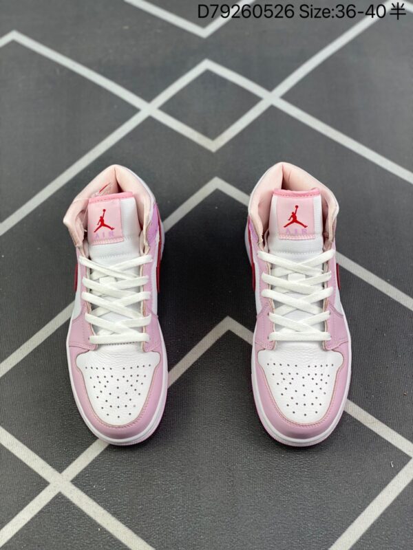 Wmns Air Jordan 1 Mid 'Valentine's Day' DR0174-500 - Image 6