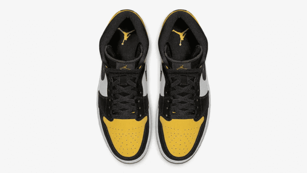 Air Jordan 1 Mid SE 'Yellow Toe' 852542-071 - Image 3