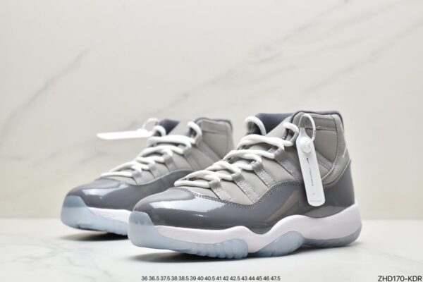 Air Jordan 11 Retro Low 'Cool Grey' 528895-003 - Image 5