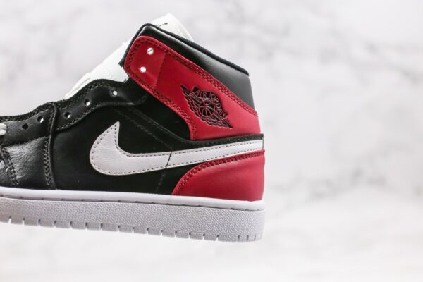 Wmns Air Jordan 1 Mid 'Noble Red' BQ6472-016 - Image 8