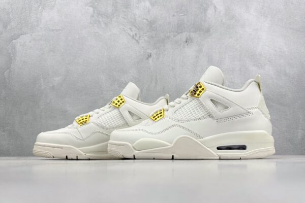(WMNS) Air Jordan 4 Retro 'Metallic Gold' AQ9129-170 - Image 6