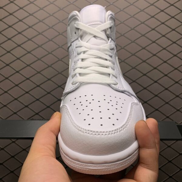 Jordan 1 Mid White 554724-129 - Image 9