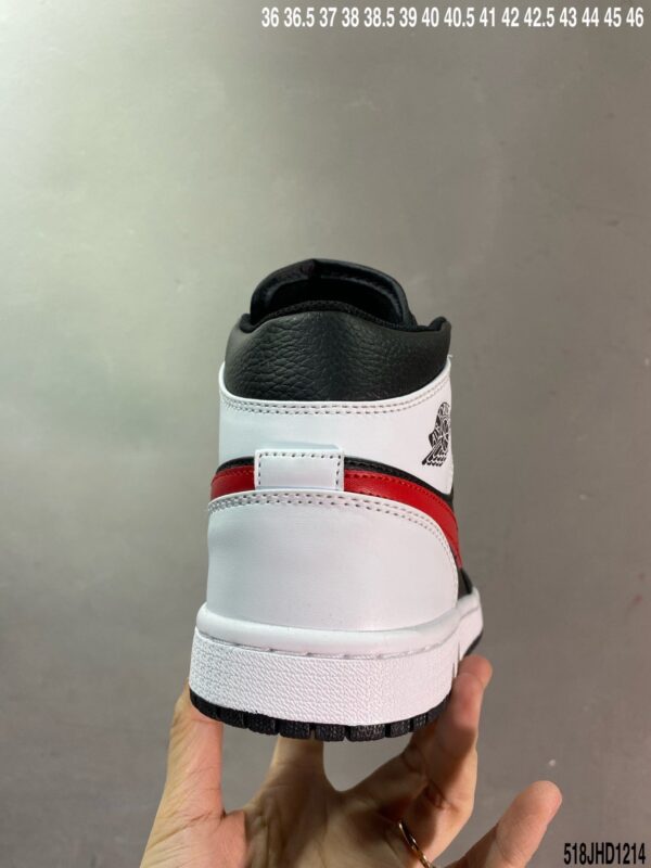 Air Jordan 1 Mid GS 'Chile Red' 554725-075 - Image 5