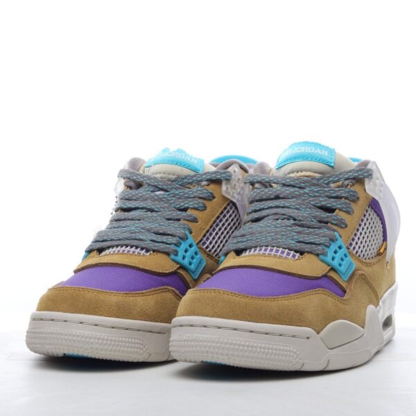 Union LA x Air Jordan 4 Retro 'Desert Moss' DJ5718-300 - Image 7