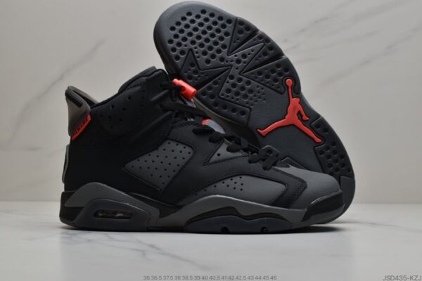 Paris Saint-Germain x Air Jordan 6 Retro 'Iron Grey' CK1229-001 - Image 6