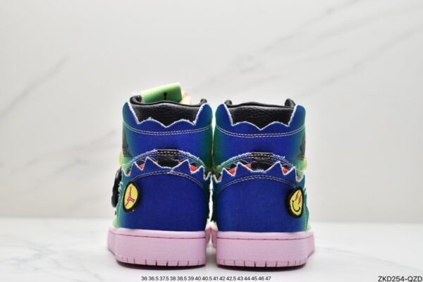 J. Balvin x Air Jordan 1 Retro OG High 'Colores Y Vibras' DC3481-900 - Image 3