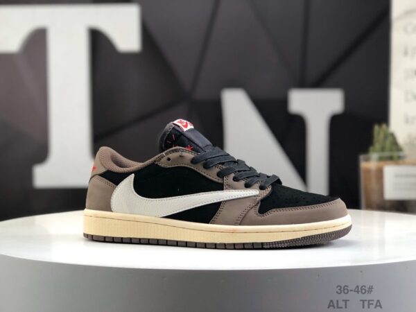 Travis Scott x Air Jordan 1 Low 'Mocha' CQ4277-001 - Image 5