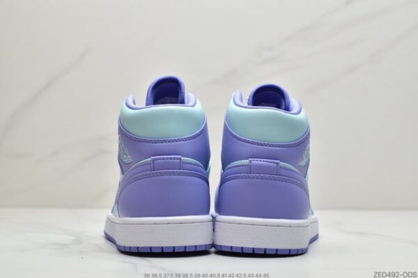 Air Jordan 1 Mid GS 'Purple Pulse' 554725-500 - Image 7