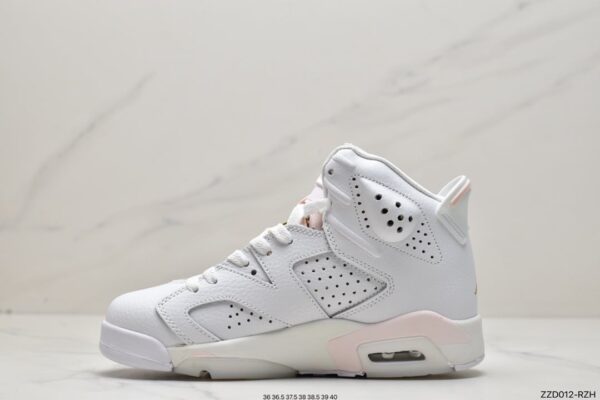 Wmns Air Jordan 6 Retro 'Gold Hoops' DH9696-100 - Image 4