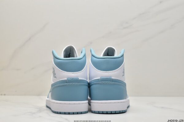 Wmns Air Jordan 1 Mid 'University Blue' BQ6472-141 - Image 7