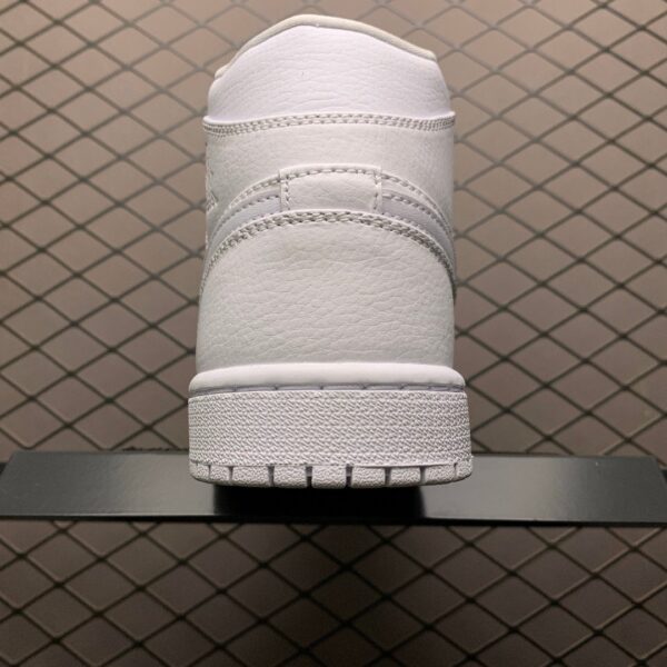 Jordan 1 Mid White 554724-129 - Image 3