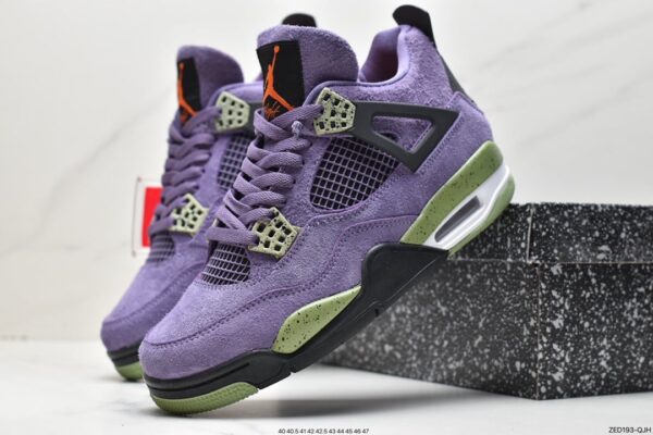Wmns Air Jordan 4 Retro 'Canyon Purple' AQ9129-500 - Image 9