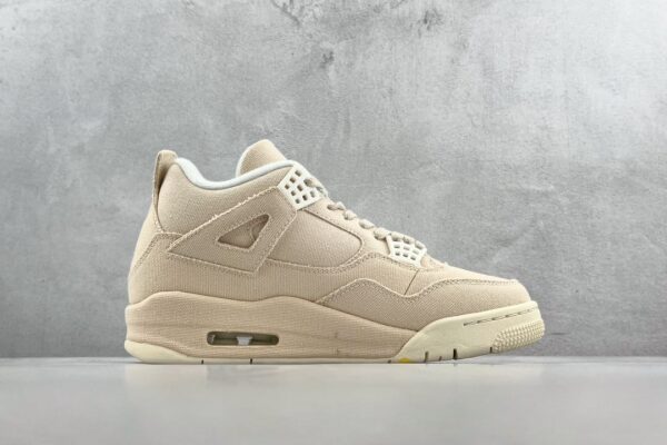 Wmns Air Jordan 4 Retro 'Blank Canvas' DQ4909-100 - Image 3