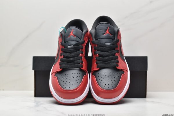 Air Jordan 1 Low 'Reverse Bred' 553558-606 - Image 9
