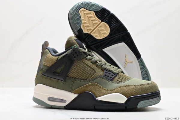 Air Jordan 4 Retro SE Craft - Olive - Image 6