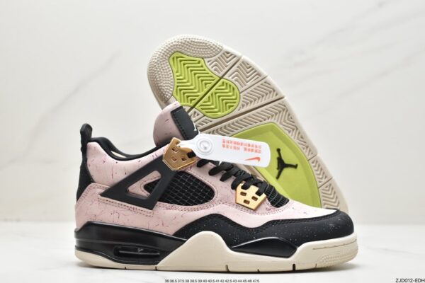 Wmns Air Jordan 4 Retro 'Splatter' AQ9129-601 - Image 4