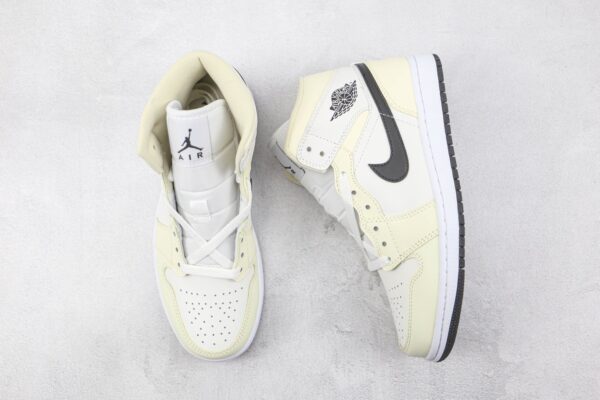Wmns Air Jordan 1 Mid 'Coconut Milk' BQ6472-121 - Image 2