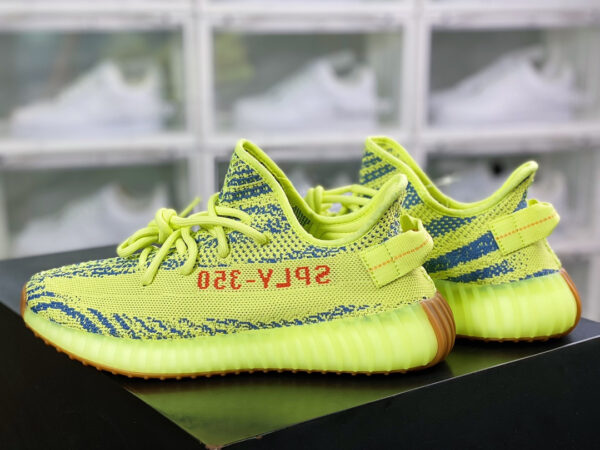 Yeezy Boost 350 V2 Semi Frozen Yellow B37572 - Image 4