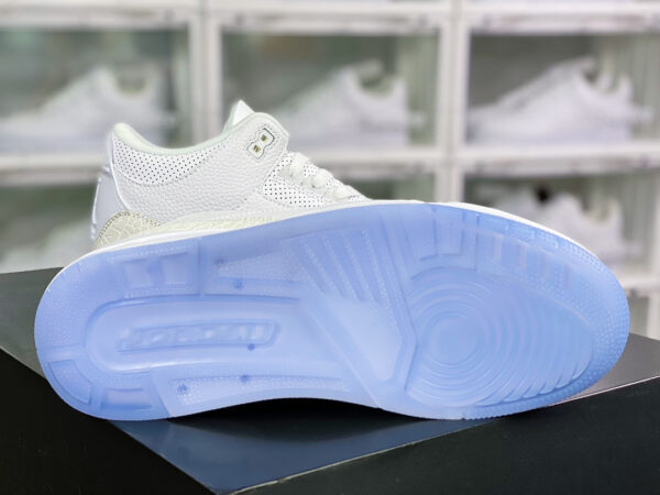 Air Jordan 3 Retro 'Triple White' 136064-111 - Image 7