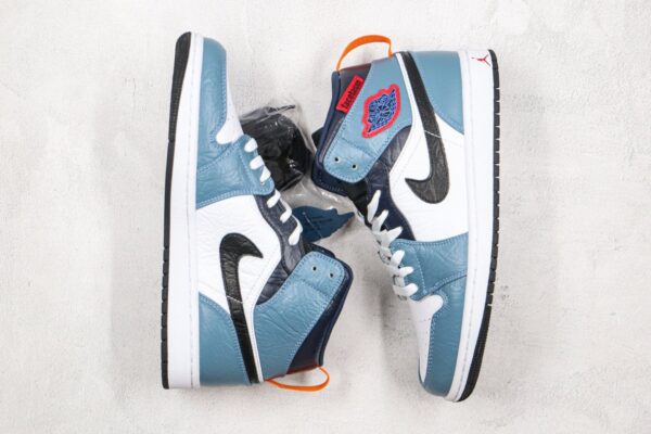 Facetasm x Air Jordan 1 Mid 'Fearless' CU2802-100 - Image 4