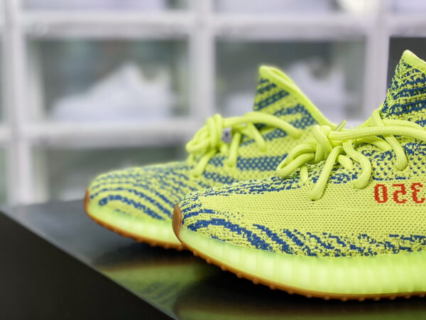 Yeezy Boost 350 V2 Semi Frozen Yellow B37572 - Image 9