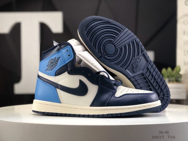 Air Jordan 1 Retro High OG 'Obsidian' 555088-140 - Image 6