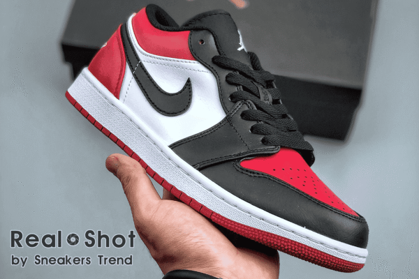 Air Jordan 1 Low Bred Toe - Image 3