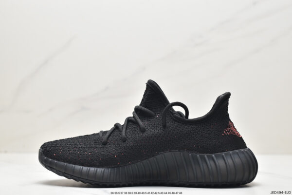 Yeezy Boost 350 V2 Black Red BY9612 - Image 4