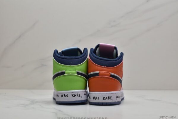 Melody Ehsani x Wmns Air Jordan 1 Mid 'Fearless' CQ7629-100 - Image 7