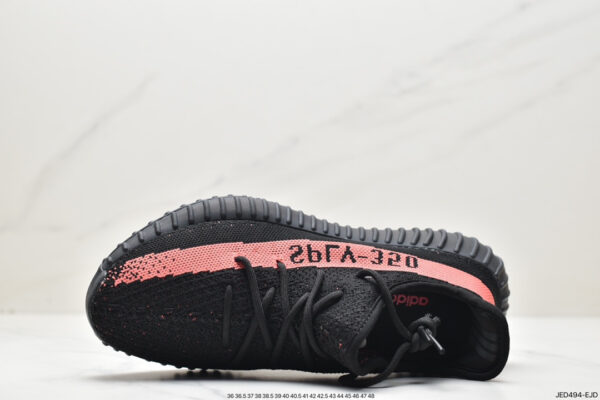 Yeezy Boost 350 V2 Black Red BY9612 - Image 3