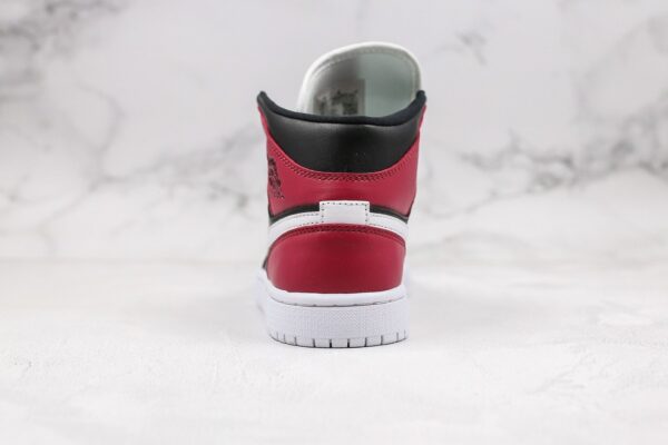 Wmns Air Jordan 1 Mid 'Noble Red' BQ6472-016 - Image 6