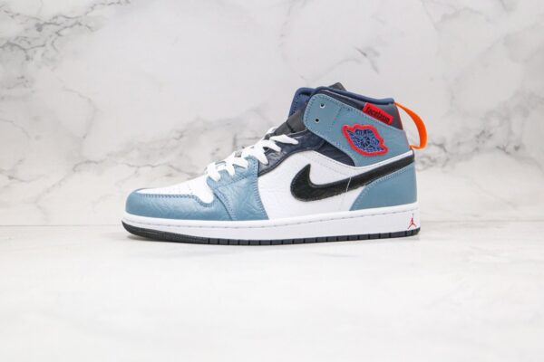 Facetasm x Air Jordan 1 Mid 'Fearless' CU2802-100 - Image 3